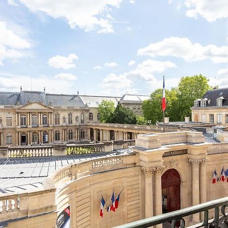 Ferienwohnung Le Marais, Fantastic View On Archives Nationales Paris Exterior foto