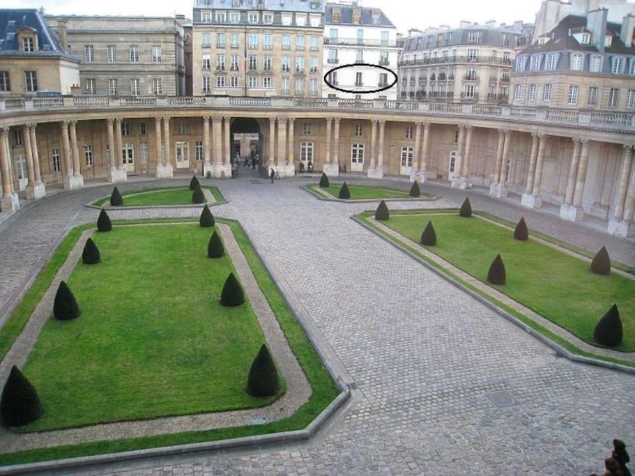 Ferienwohnung Le Marais, Fantastic View On Archives Nationales Paris Exterior foto